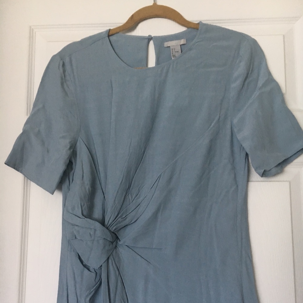 Silky sheath dress